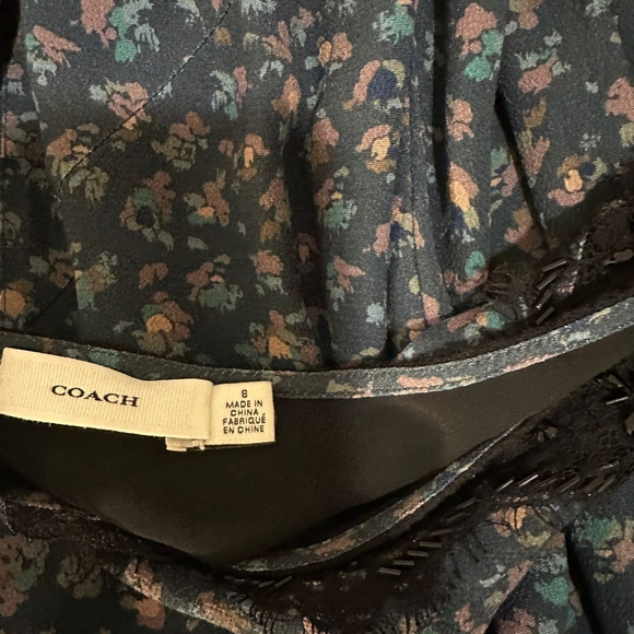Floral Coach dress - size 8 - Picture 2 of 4